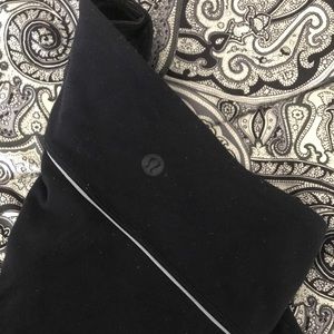 2 pairs of black Lululemon yoga pants
